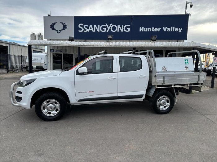 2019 Holden Colorado LS RG MY19 4X4 Dual Range Summit White