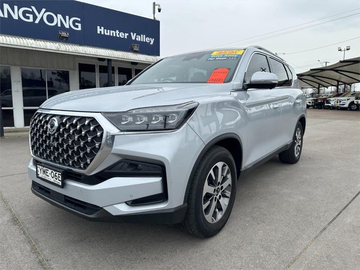 2022 SsangYong Rexton Ultimate Y450 MY22 4X4 Dual Range Fine Silver