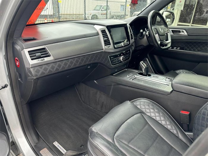 2022 SsangYong Rexton Ultimate Y450 MY22 4X4 Dual Range Fine Silver