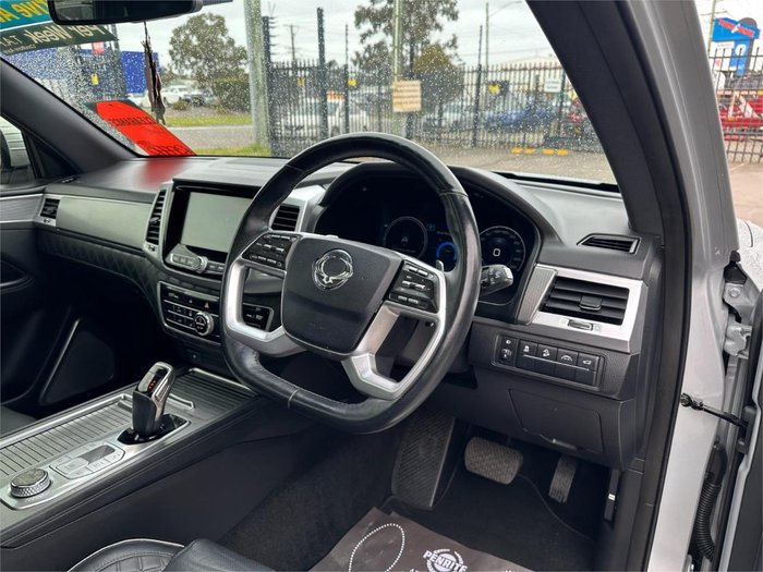 2022 SsangYong Rexton Ultimate Y450 MY22 4X4 Dual Range Fine Silver