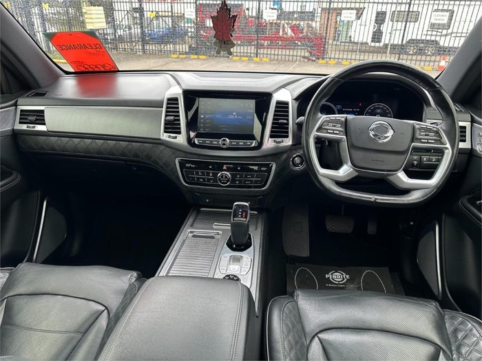 2022 SsangYong Rexton Ultimate Y450 MY22 4X4 Dual Range Fine Silver