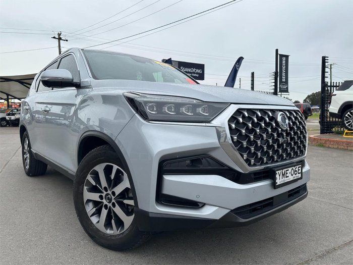 2022 SsangYong Rexton Ultimate Y450 MY22 4X4 Dual Range Fine Silver
