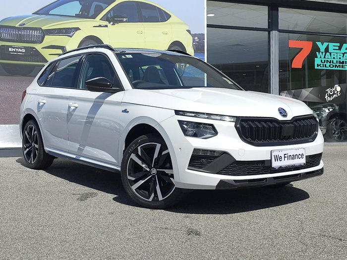 2025 SKODA Kamiq 110TSI Monte Carlo NW MY25 Moon White