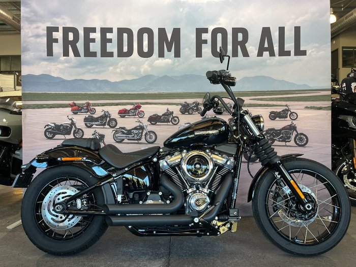 2025 Harley-davidson FXBB STREET BOB (114) Vivid Black