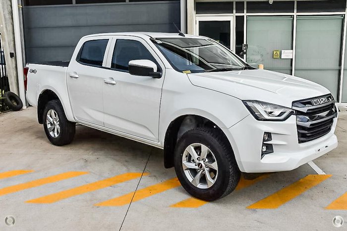 2023 Isuzu D-MAX LS-M MY23 4X4 Dual Range Mineral White