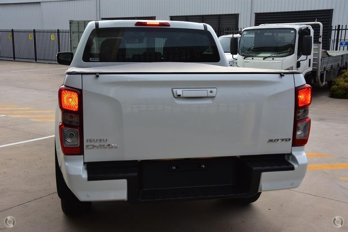 2023 Isuzu D-MAX LS-M MY23 4X4 Dual Range Mineral White
