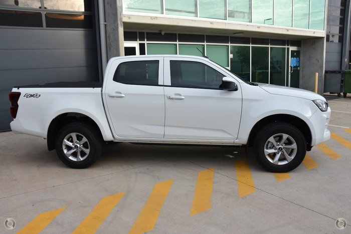2023 Isuzu D-MAX LS-M MY23 4X4 Dual Range Mineral White