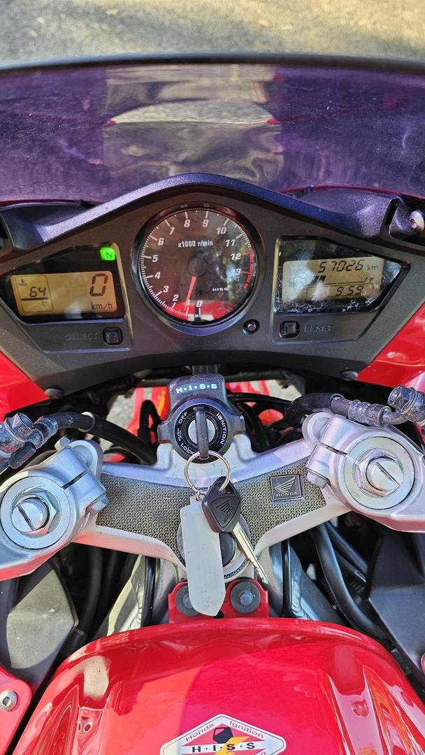 2002 Honda VFR800Fi VFR Red