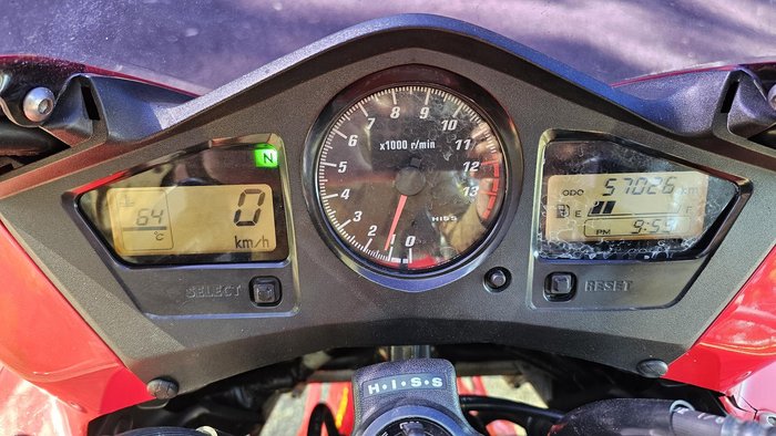 2002 Honda VFR800Fi VFR Red