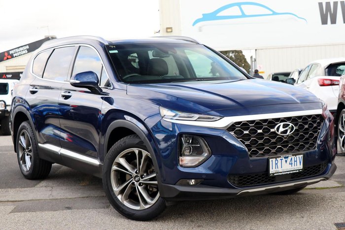 2018 Hyundai Santa Fe Highlander TM MY19 4X4 On Demand Stormy Sea