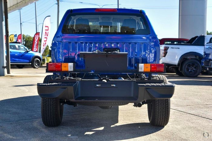 2025 Isuzu D-MAX SX MY24 4X4 Dual Range Neptune Blue