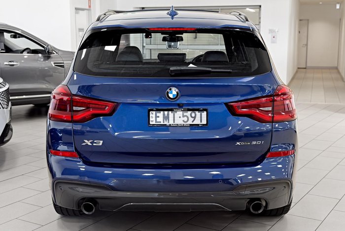 2021 BMW X3 xDrive30i M Sport G01 4X4 Constant Phytonic Blue