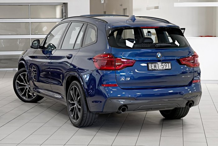 2021 BMW X3 xDrive30i M Sport G01 4X4 Constant Phytonic Blue