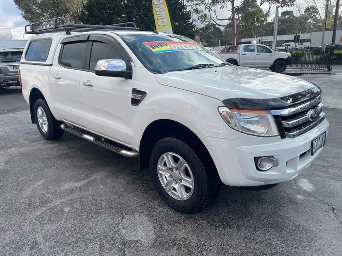 2014 Ford Ranger XLT Hi-Rider PX 4x2 Cool White