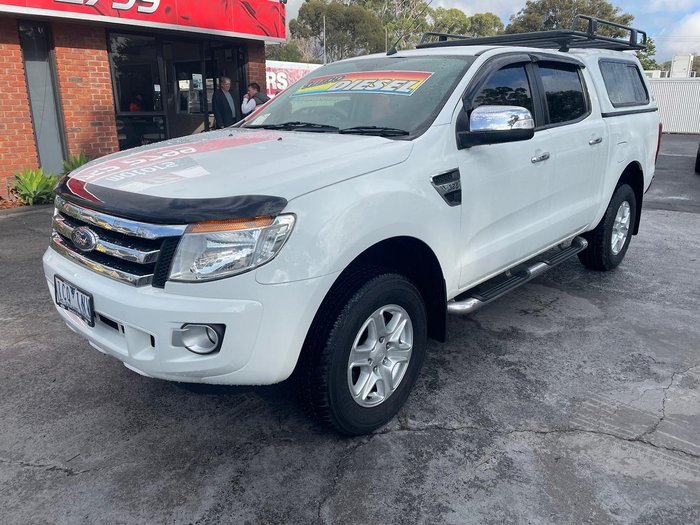2014 Ford Ranger XLT Hi-Rider PX 4x2 Cool White