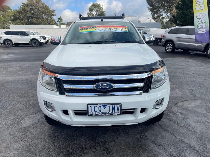 2014 Ford Ranger XLT Hi-Rider PX 4x2 Cool White