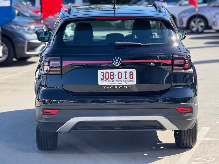 2021 Volkswagen T-Cross 85TSI Life C11 MY22 Deep Black