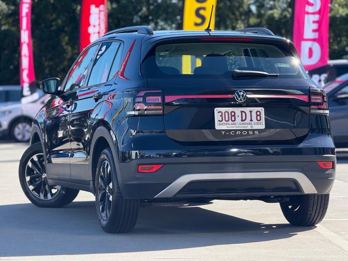 2021 Volkswagen T-Cross 85TSI Life C11 MY22 Deep Black