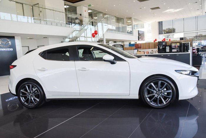 2024 Mazda 3 G20 Evolve BP Series Snowflake White Pearl