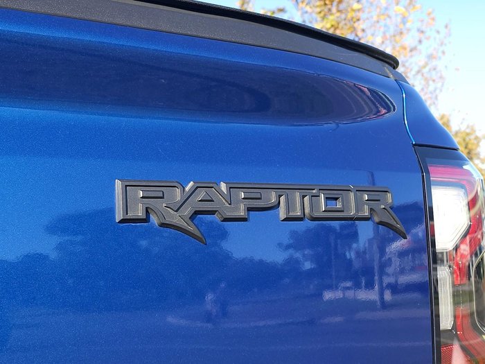2023 Ford Ranger Raptor MY24.00 4X4 Dual Range Blue Lightning