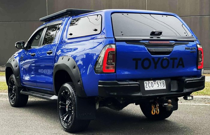 2017 Toyota Hilux SR5 GUN126R 4X4 Dual Range Nebula Blue