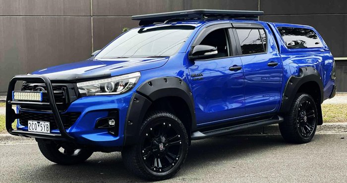2017 Toyota Hilux SR5 GUN126R 4X4 Dual Range Nebula Blue