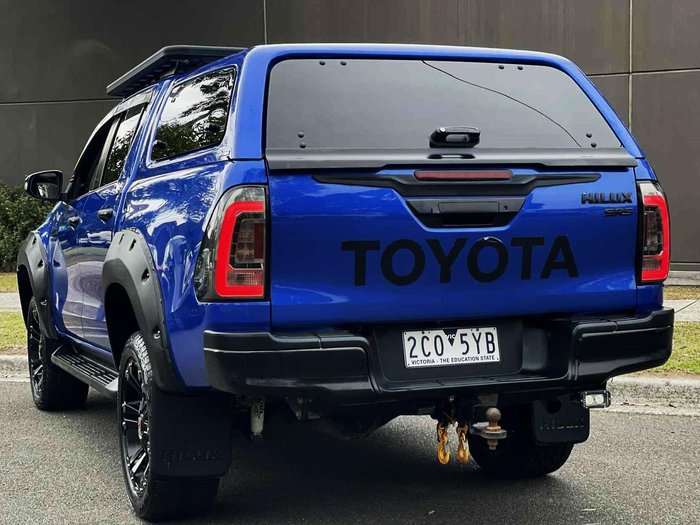 2017 Toyota Hilux SR5 GUN126R 4X4 Dual Range Nebula Blue