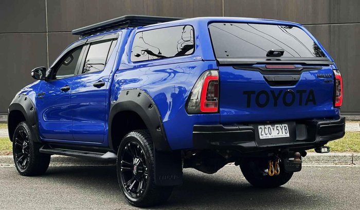 2017 Toyota Hilux SR5 GUN126R 4X4 Dual Range Nebula Blue