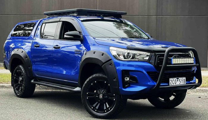 2017 Toyota Hilux SR5 GUN126R 4X4 Dual Range Nebula Blue
