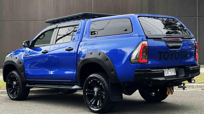 2017 Toyota Hilux SR5 GUN126R 4X4 Dual Range Nebula Blue