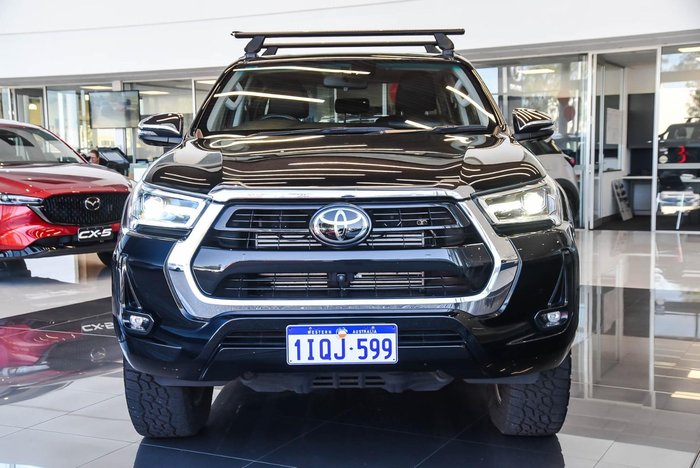 2023 Toyota Hilux SR5 GUN126R 4X4 Dual Range Eclipse Black