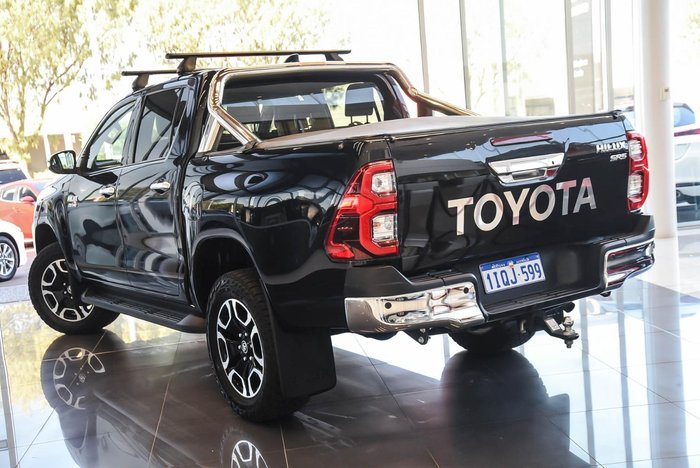 2023 Toyota Hilux SR5 GUN126R 4X4 Dual Range Eclipse Black