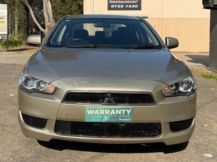 2010 Mitsubishi Lancer ES CJ MY10 Champagne