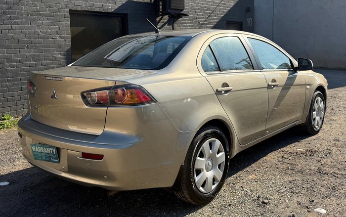 2010 Mitsubishi Lancer ES CJ MY10 Champagne