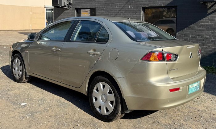 2010 Mitsubishi Lancer ES CJ MY10 Champagne