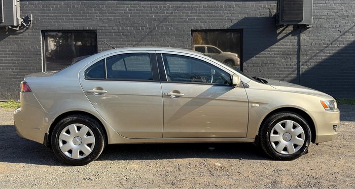 2010 Mitsubishi Lancer ES CJ MY10 Champagne