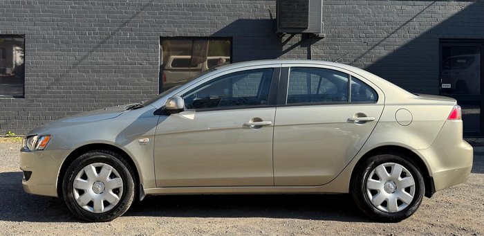 2010 Mitsubishi Lancer ES CJ MY10 Champagne