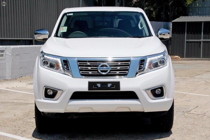 2017 Nissan Navara ST D23 Series 2 4X4 Dual Range Polar White