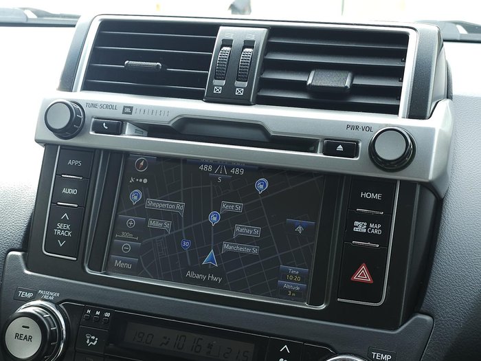 2015 Toyota Landcruiser Prado Altitude KDJ150R MY14 4X4 Dual Range Silver Pearl