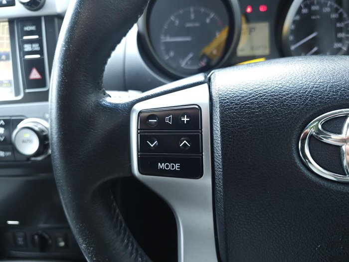 2015 Toyota Landcruiser Prado Altitude KDJ150R MY14 4X4 Dual Range Silver Pearl