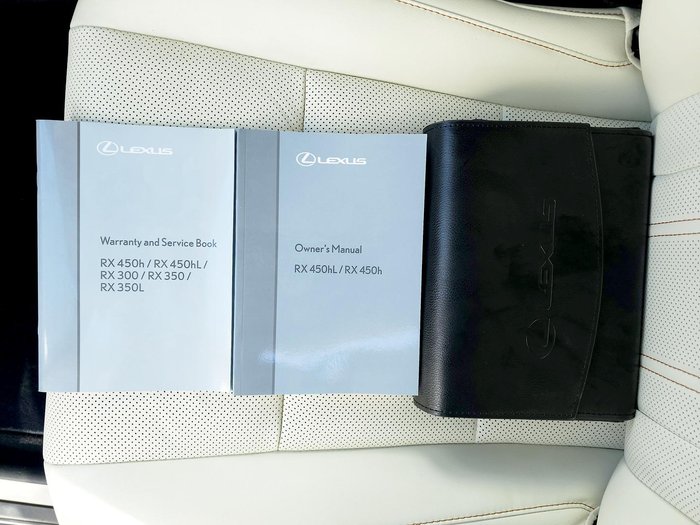 2020 Lexus RX 450h Luxury GYL25R 4X4 On Demand Sonic Quartz