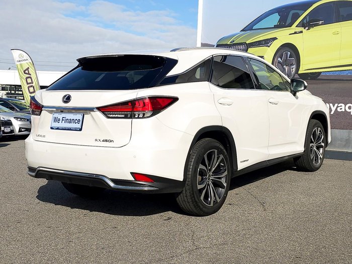 2020 Lexus RX 450h Luxury GYL25R 4X4 On Demand Sonic Quartz