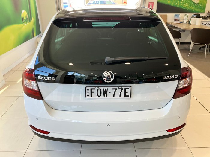 2016 SKODA Rapid Monte Carlo NH MY16 Moon White