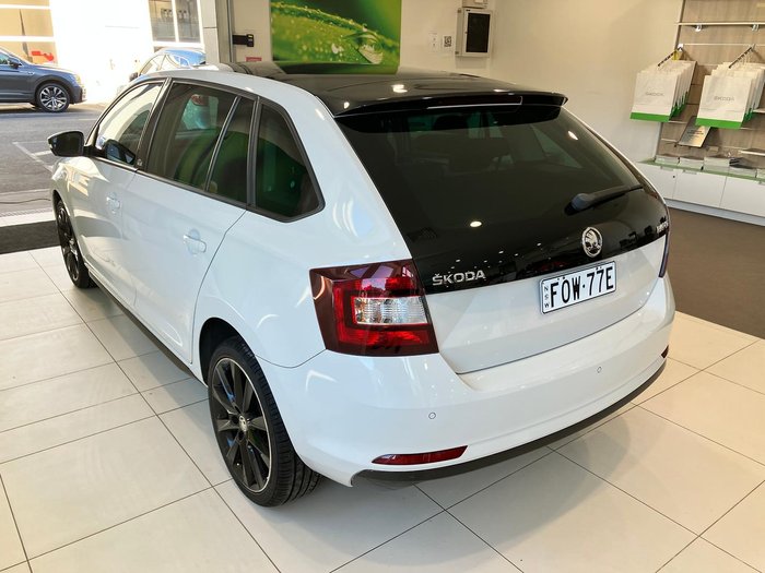 2016 SKODA Rapid Monte Carlo NH MY16 Moon White