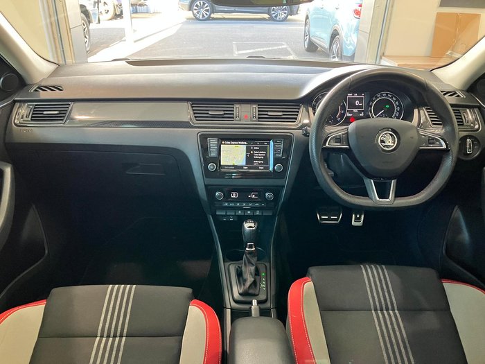 2016 SKODA Rapid Monte Carlo NH MY16 Moon White