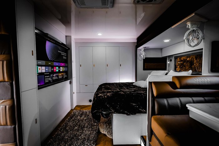 2025 Legend Caravans Tycoon Slider 28Ft - Triaxle - Family Van 2-Bunk