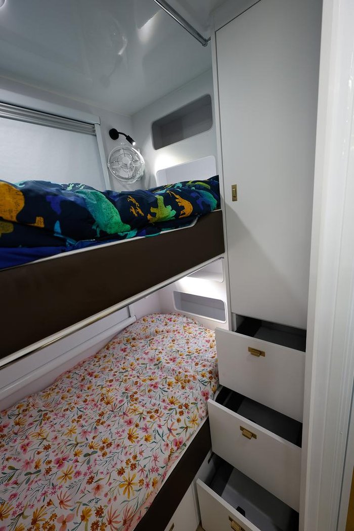 2025 Legend Caravans Tycoon Slider 28Ft - Triaxle - Family Van 2-Bunk