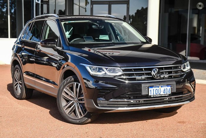 2024 Volkswagen Tiguan 162TSI Elegance 5N MY24 Four Wheel Drive Deep Black