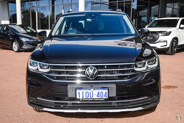 2024 Volkswagen Tiguan 162TSI Elegance 5N MY24 Four Wheel Drive Deep Black