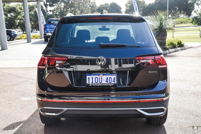 2024 Volkswagen Tiguan 162TSI Elegance 5N MY24 Four Wheel Drive Deep Black